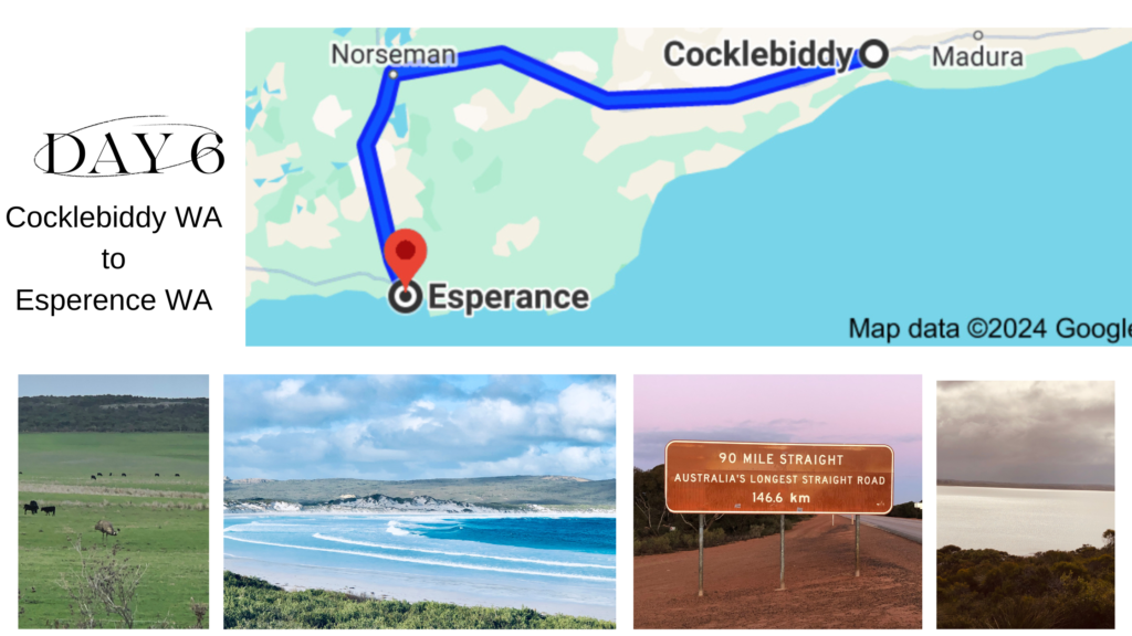 Day 6: Journey from Cocklebiddy to Esperance: Exploring the Wonders of the 90-Mile Straight