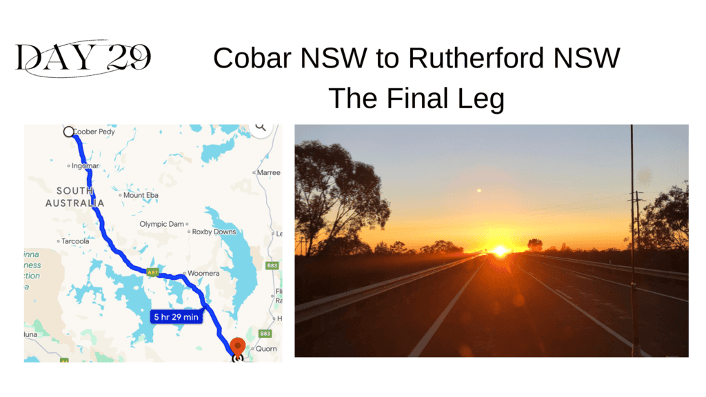 Day 29: Cobar to Rutherford - The Final Leg of Our Month-Long Road Trip