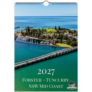 Forster Tuncurry NSW Mid Coast Aerial Drone Wall calendar 2027